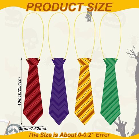 24 PCS Wizard Party Decoration Paper Rights مجموعة Toy Ties Party Supplies Decorations Gifors for Halloween Cosplay Andays Alidays Christmas in Saudi Arabia