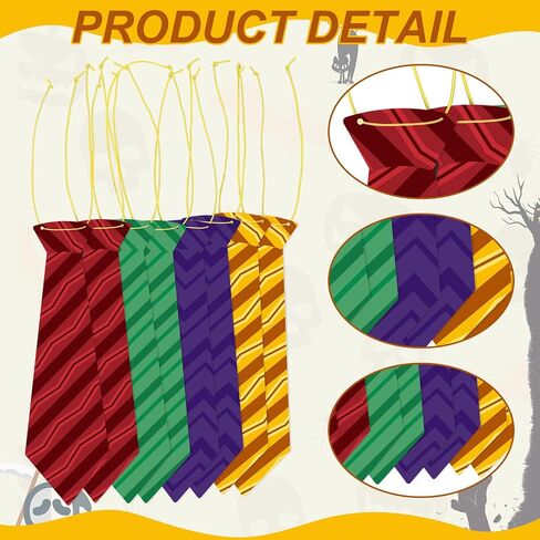 24 PCS Wizard Party Decoration Paper Rights مجموعة Toy Ties Party Supplies Decorations Gifors for Halloween Cosplay Andays Alidays Christmas in Saudi Arabia