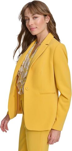 Tommy Hilfiger Women's Blazer – Business Jacket with Flattering Fit and Single-Button Closure, Dark Midnight, 16 in Saudi Arabia