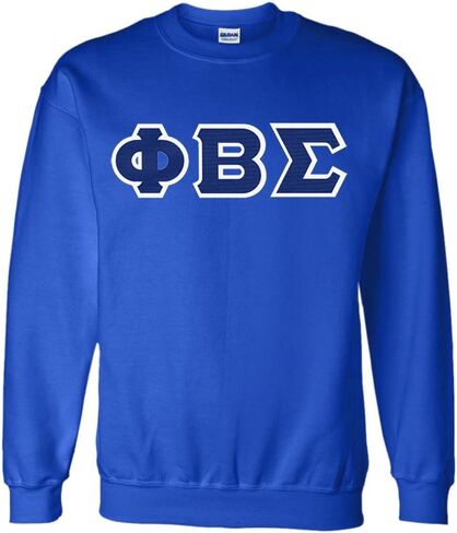 Phi Beta Sigma Lettered Crewneck in Saudi Arabia