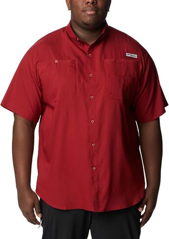 Columbia Men's Tamiami II Short Sleeve Shirt, Corange, 4X in Saudi Arabia