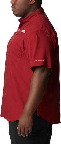 Columbia Men's Tamiami II Short Sleeve Shirt, Corange, 4X in Saudi Arabia
