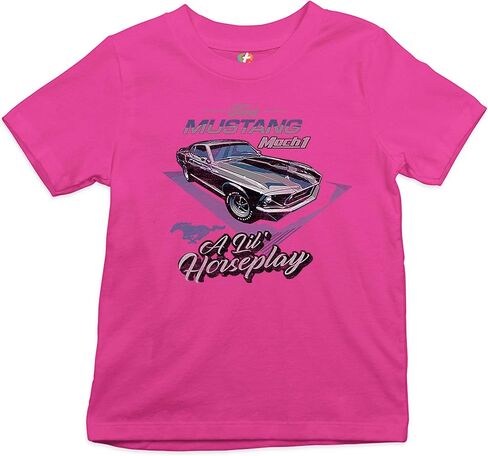 Ford Mustang Mach 1 A Lil 'Horseplay Thert T-Shirt Muscle Muscle Car Carensed Kids in Kuwait