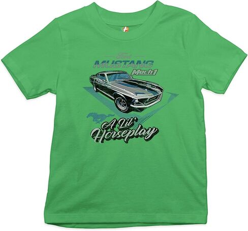 Ford Mustang Mach 1 A Lil 'Horseplay Thert T-Shirt Muscle Muscle Car Carensed Kids in Kuwait