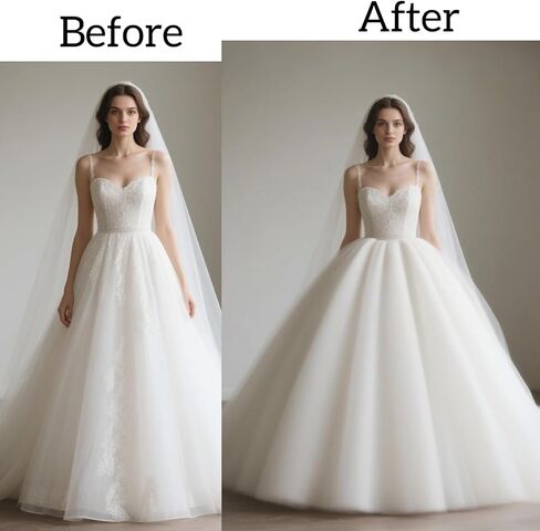 Full A-line 6 Hoop Crinoline Petticoat Underskirt for Women Underskirt Slip Skirt for Bridal Wedding Dress Ball Gown in Saudi Arabia