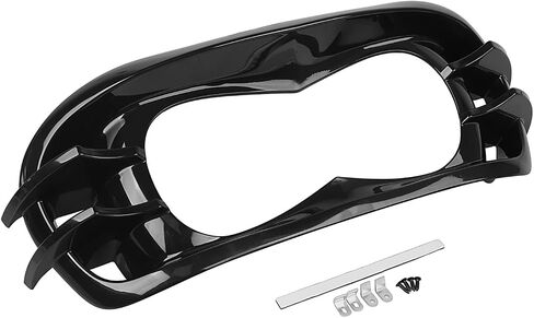 Unpainted Black Headlight Bezel Headlamp Trim Covers for Harley Road Glide FLTRXSE,FLTRX,FLTRXST,FLTRUSE,FLTRU 2015-2023 in Saudi Arabia