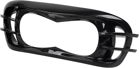 Unpainted Black Headlight Bezel Headlamp Trim Covers for Harley Road Glide FLTRXSE,FLTRX,FLTRXST,FLTRUSE,FLTRU 2015-2023 in Saudi Arabia