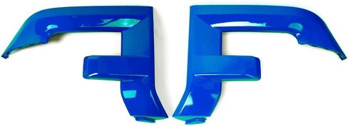 MIC Pair Headlight Bezels Trim Molding Compatible with 2015-2017 F-150 F150,Grille Molding Trim Replace for FL3Z17C755AA,FL3Z17C754AA Driver & Passenger Side (Ruby Red Metallic) in Kuwait
