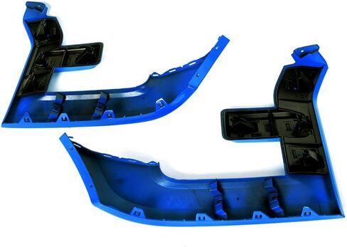 MIC Pair Headlight Bezels Trim Molding Compatible with 2015-2017 F-150 F150,Grille Molding Trim Replace for FL3Z17C755AA,FL3Z17C754AA Driver & Passenger Side (Ruby Red Metallic) in Kuwait