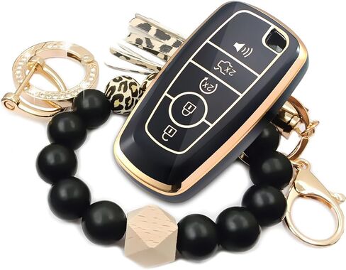 Car Key Fob Cover Fit for Ford F 150 250 350 450 550 Raptor Explorer Escape Fusion Bronco Sport Edge Lincoln Corsair in Kuwait