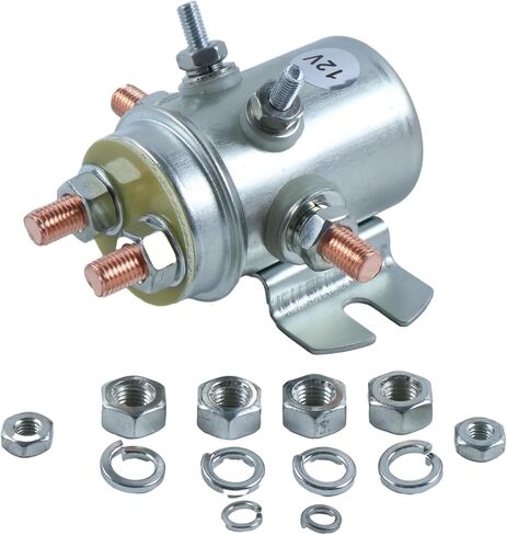 12V 6 Terminal Duty Duty Switch Relay Solenoid 56134 10-01088 24401 متوافق مع Autocrane Boom Winch (2pcs) in Saudi Arabia