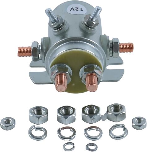 12V 6 Terminal Duty Duty Switch Relay Solenoid 56134 10-01088 24401 متوافق مع Autocrane Boom Winch (2pcs) in Saudi Arabia