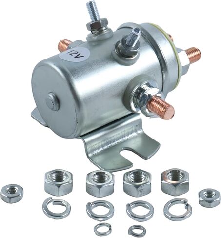 12V 6 Terminal Duty Duty Switch Relay Solenoid 56134 10-01088 24401 متوافق مع Autocrane Boom Winch (2pcs) in Saudi Arabia