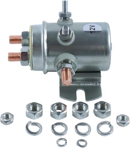12V 6 Terminal Duty Duty Switch Relay Solenoid 56134 10-01088 24401 متوافق مع Autocrane Boom Winch (2pcs) in Saudi Arabia