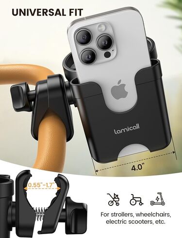 Lamicall Phone Holder Nut, Tablet Mount Clamp Accessories in Saudi Arabia