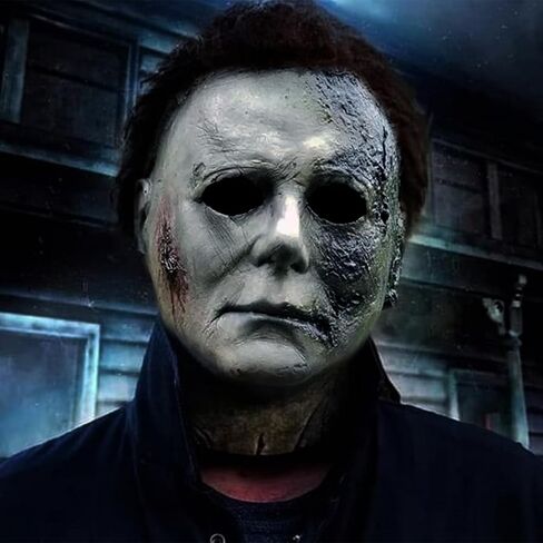 قناع Halloween Horror Movie Cosplay Mask ، Michael Mask ، أقنعة رأس Full Design Design Full for Party ، Cosplay in Kuwait