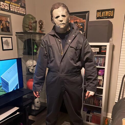 قناع Halloween Horror Movie Cosplay Mask ، Michael Mask ، أقنعة رأس Full Design Design Full for Party ، Cosplay in Kuwait