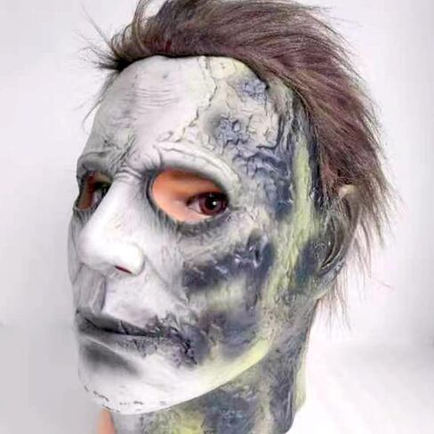 قناع Halloween Horror Movie Cosplay Mask ، Michael Mask ، أقنعة رأس Full Design Design Full for Party ، Cosplay in Kuwait