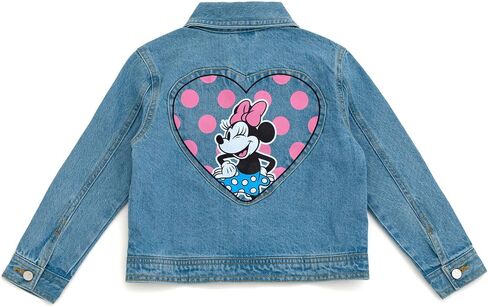 Disney Junior Girls Denim Jacket Toddler to Big Kid Sizes (2T - 14-16) in Saudi Arabia