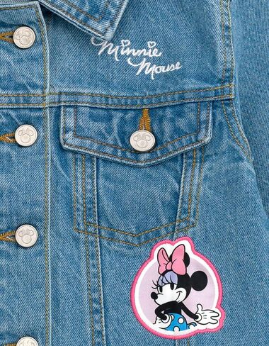Disney Junior Girls Denim Jacket Toddler to Big Kid Sizes (2T - 14-16) in Saudi Arabia