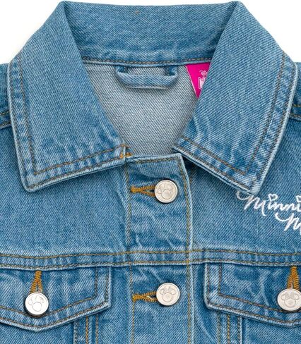 Disney Junior Girls Denim Jacket Toddler to Big Kid Sizes (2T - 14-16) in Saudi Arabia