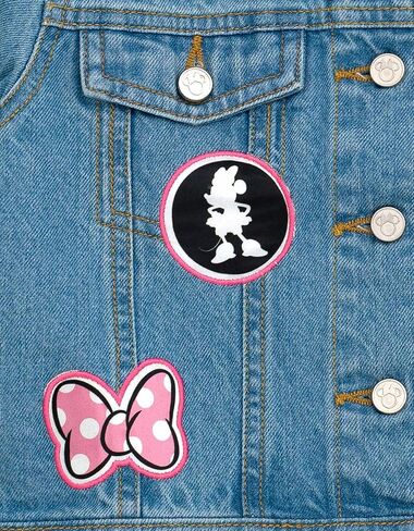 Disney Junior Girls Denim Jacket Toddler to Big Kid Sizes (2T - 14-16) in Saudi Arabia