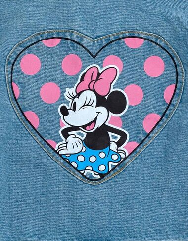 Disney Junior Girls Denim Jacket Toddler to Big Kid Sizes (2T - 14-16) in Saudi Arabia