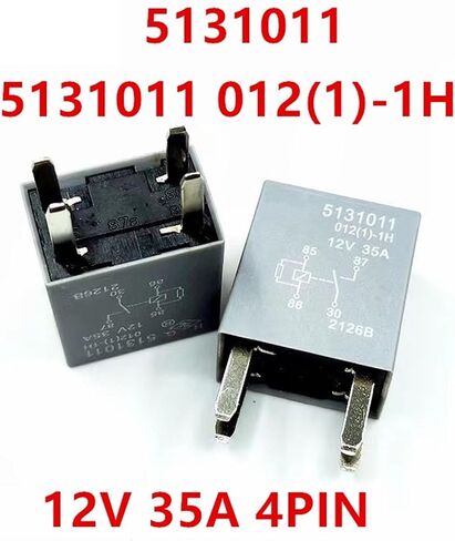 2PCS 5PCS 5131011 012 (1) -1H 12V 35A 4-PIN AUTOMOTIVE START RELAY (5pcs) in Saudi Arabia