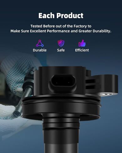 ECCPP High performance DG474 FD497 Ignition Coils Pack for Ford Contour/Escape/Focus for Mazda Tribute for Mercury Mystique Replacement for FD501 DG489 DG506 DG536 for Travel Transportation and Repair in Kuwait