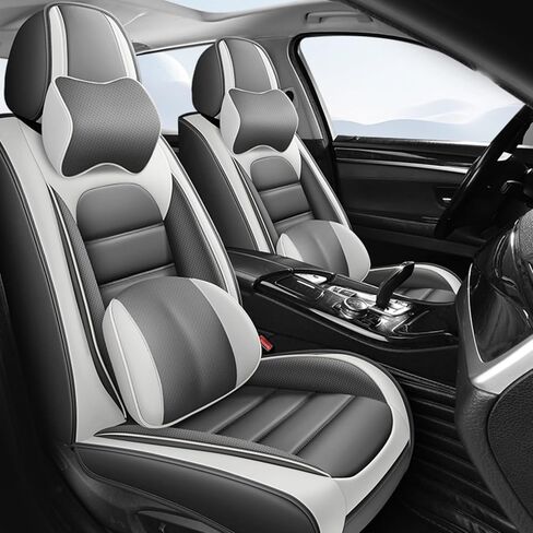 أغطية مقاعد لكرنفال Kia Carnival 2022-2025 ، أغطية مقعد السيارة الجلدية الكاملة ، وأغطية مقاعد مقاعد مقاومة للماء ، ومقاعد الغطاء الداخلي غير القابل للتنفس للسيارات (القهوة السوداء) in Kuwait