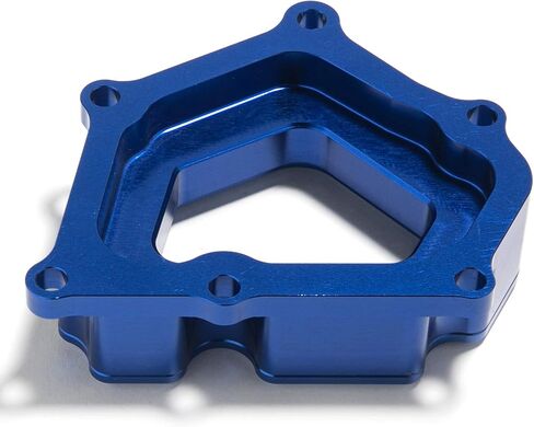 غطاء زيت غطاء علبة المرافق مع نافذة واضحة لتغطية Yamaha YFZ450R 2014-2022 ، 18P-15423-10-00 ، غطاء المرافق 1-غطاء 2 ، الحجم القياسي ، الأزرق in Saudi Arabia