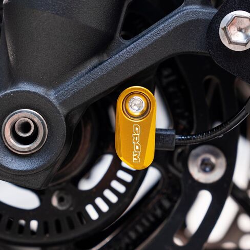 متوافق مع MSX125 GROM 125 MSX 125 GROM125 2014-2025 2024 2023 إكسسوارات الدراجات النارية حارس مستشعر ABS ABS من الألمنيوم (الذهب) in Kuwait
