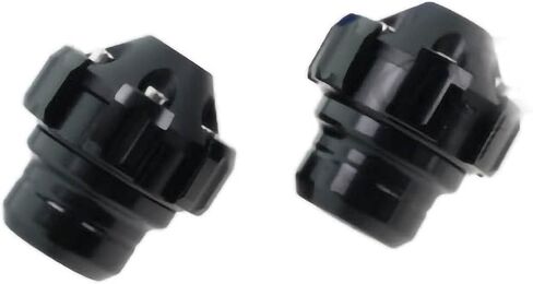AQXREIGHT FRONT FROK Frame Frame Slider Aluminy Aluminium Crash Wheel Protector for NIU Technologies Blue (Blue/Blue) in Saudi Arabia