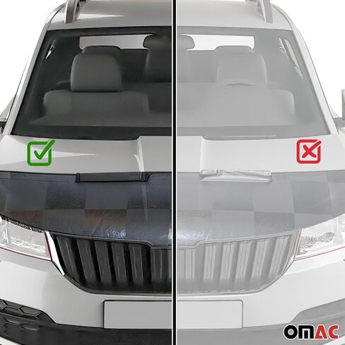 Omac Car Bonnet Mask Bra for VW Golf MK4 1998-2006 Black 1 PC in Saudi Arabia