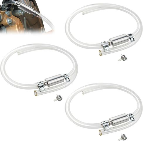 Brake Bleeder Hose - One Way Check Valve Tube Bleeding Tool Kit, Brake Bleeder for Hydraulic System Bleeding Car Motorcycle Clutch (2PCS) in Kuwait