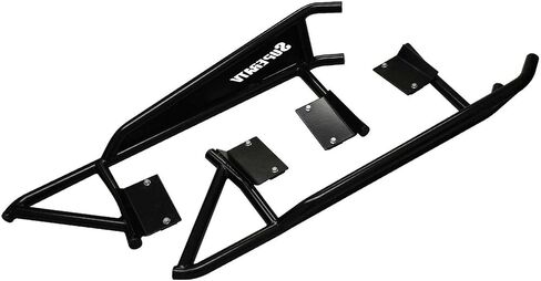 Superatv Rock Sliders Nerf Bars Tree Kickers للفترة 2010-2014 Can Am Commander 800/1000 | أسود | شيدت من 1.75 بوصة أنابيب الصلب | مسح مسحوق معطف | تصاعد الترباس in Saudi Arabia