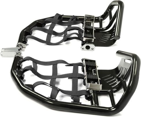 NERF BARS قدم القدم مع واقي الكعب ، متوافق مع 1999-2024 Honda 400EX 400X (NERFS Black & Black Nets) in Kuwait