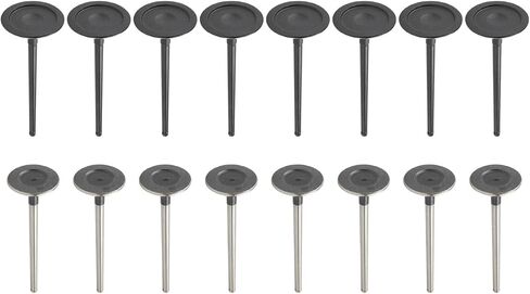 16X Engine Intake Exhaust Valves Kit Compatible with Hyundai 2.0L G4KD Santa Fe Sonata Kia Forte Optima Replace 22211-2G000 22212-25002 in Saudi Arabia
