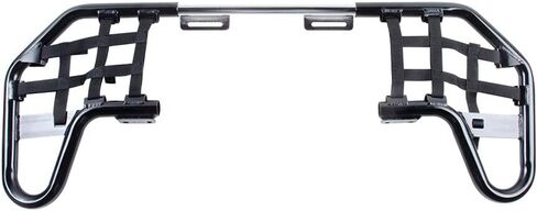 Tusk Comp Series Nerf Bars Black with Black Webbing - for Honda TRX250EX, TRX 250X in Saudi Arabia
