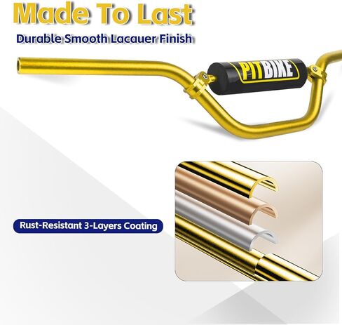 7/8 "مقاود دراجة حفرة مع وسادة الرغوة-مقابض دراجة نارية ل CRF YZF KXF KLX RMZ DRZ DIRT ، ATV ، رباعي ، تعديل الدراجات الإلكترونية ، T6 الألومنيوم 7/8 ترقية مقابض الدراجات النارية (الأحمر) in Kuwait