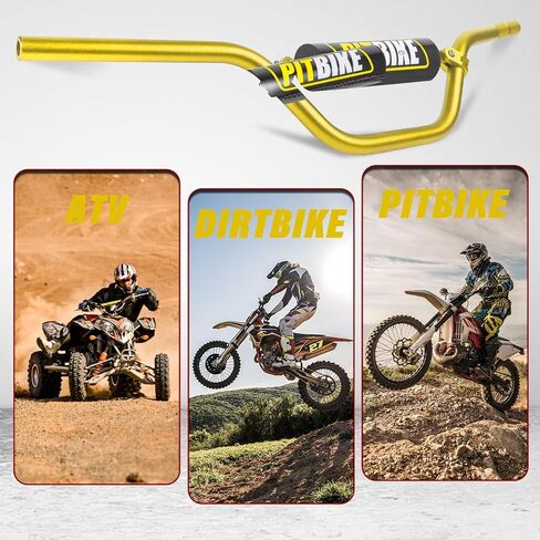 7/8 "مقاود دراجة حفرة مع وسادة الرغوة-مقابض دراجة نارية ل CRF YZF KXF KLX RMZ DRZ DIRT ، ATV ، رباعي ، تعديل الدراجات الإلكترونية ، T6 الألومنيوم 7/8 ترقية مقابض الدراجات النارية (الأحمر) in Kuwait