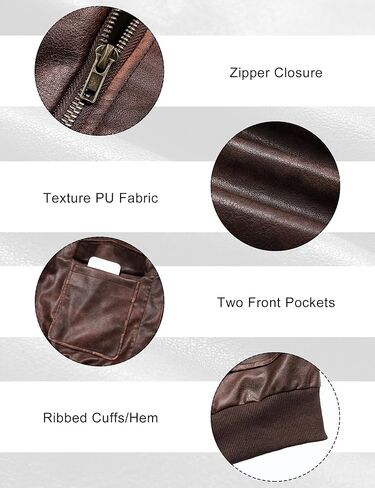 سترة جلدية فواكد للسيدات عصري 2025 Zip Zip up up up up ust jack stack acoats خريف الشتاء in Kuwait