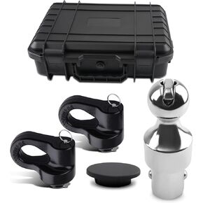 MaxPeedingRods Groenseck Hitch Ball Kit for Ford F250 F350 F450 Super Duty 2013-2024 ، Chevrolet Silverado/GMC Sierra 2500 3500 HD & Nissan Titan XD 2016-2024 ، 2-5/16 inch groineck ، 38،000 lbs. in Kuwait