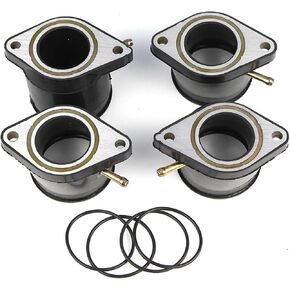 4pcs دراجة نارية المكربن ​​المنوع واجهة مدخل حذاء مفصل مدخل لـ XJ900 1983 1994 in Kuwait