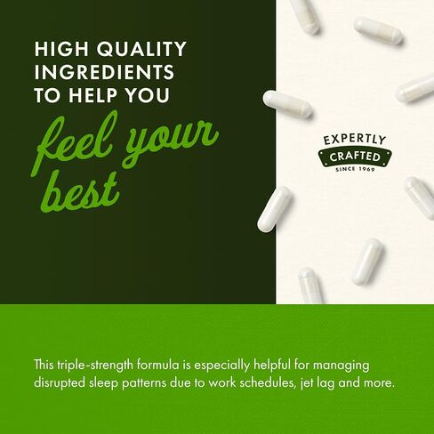 Swanson Triple Strength Melatonin - Natural Sleep Support for Disrupted Sleep Cycles - (60 Capsules, 10mg Each) in Saudi Arabia
