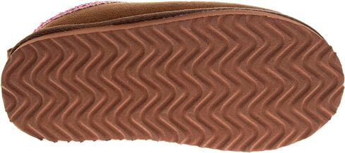 Josmo Girls Boys Kids Slippers Thick Sole - Comfy Moccasins Slides Faux Fur Soft Bedroom Foam House Shoes - Little Kid/Big Kid in Saudi Arabia