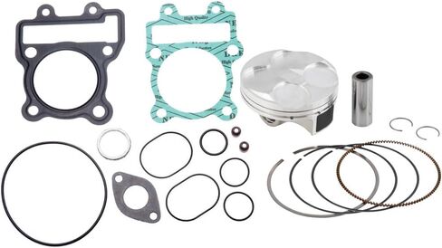 Tusk Complete Top End Rebuild Kit Piston .020 (53.5 mm) Wiseco Piston Compatible with Kawasaki KLX110 2002-2020/KLX110L 2010-2020 in Saudi Arabia