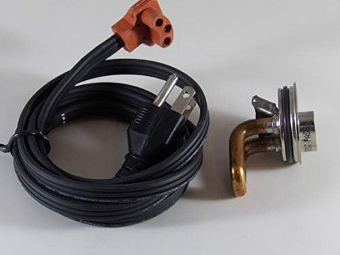 Engine Block Heater Kit compatible with JCB (J.C. BAMFORD) Loaders 217, 217S Series III w/Perkins 1004-40T Eng. in Saudi Arabia