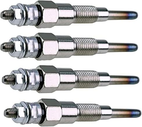 4 PCS Glow Plug Heater 16415-65512 1641565512 متوافق مع Kubota V3300 V3600 V3800 محرك 80 مم in Kuwait