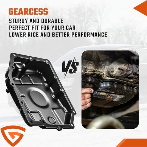 Transmission Oil Pan with Gasket Drain Plug Fit for Ram 1500 2500 3500 & Fit for Jeep Grand Cherokee & Fit for Dodge Charger, Challenger, Charger & Fit for Chrysler 300, 8 Speed Transmission in Saudi Arabia